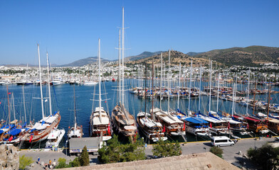 A view from Bodrum, Turkey's most important holiday city © sinandogan