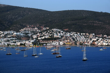A view from Bodrum, Turkey's most important holiday city © sinandogan