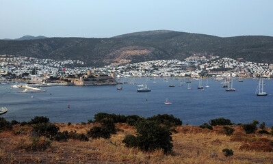 A view from Bodrum, Turkey's most important holiday city © sinandogan