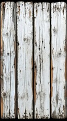 Naklejka premium Whitewashed Aged Wooden Planks