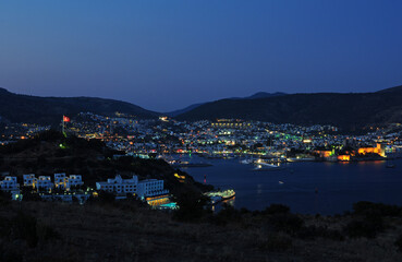A view from Bodrum, Turkey's most important holiday city © sinandogan