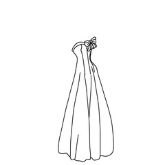 Dress outline