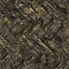 Creative patterned parquet texture