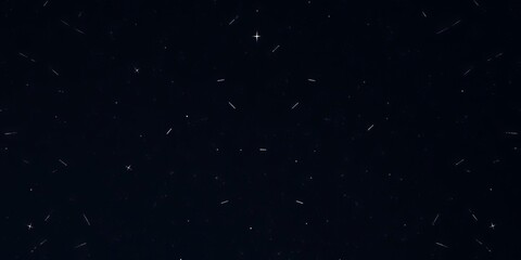 Fototapeta premium Minimal starry night sky background with a few scattered stars in vector format, astronomy, galaxy