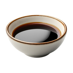soy sauce isolated on white background