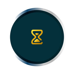Simple icon button circle