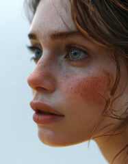 portrait of a beautiful girl