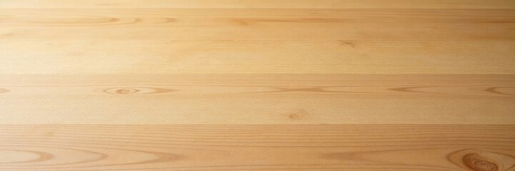 Naklejka premium Smooth surface, subtle grain, light oak color, wood panel, light oak, wood backdrop