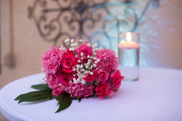 wedding bouquet of flowers