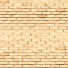 Obraz premium Beige Brick Wall with Linear Grooves