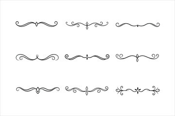 Vector ornament illustration icons 