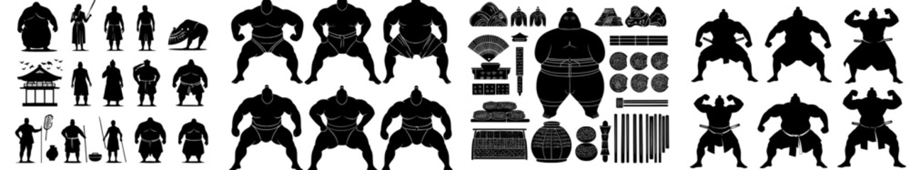 People top view frame. People silhouette, male and female actions and sitting in an overhead perspective, people silhouette top view. Modern isolated set of overhead human illustrations