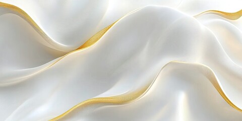 Obraz premium White background with golden stripes.