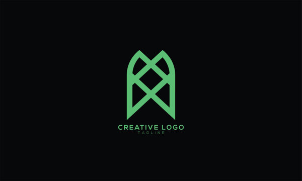 MAX XAM AMX Abstract initial monogram letter alphabet logo design
