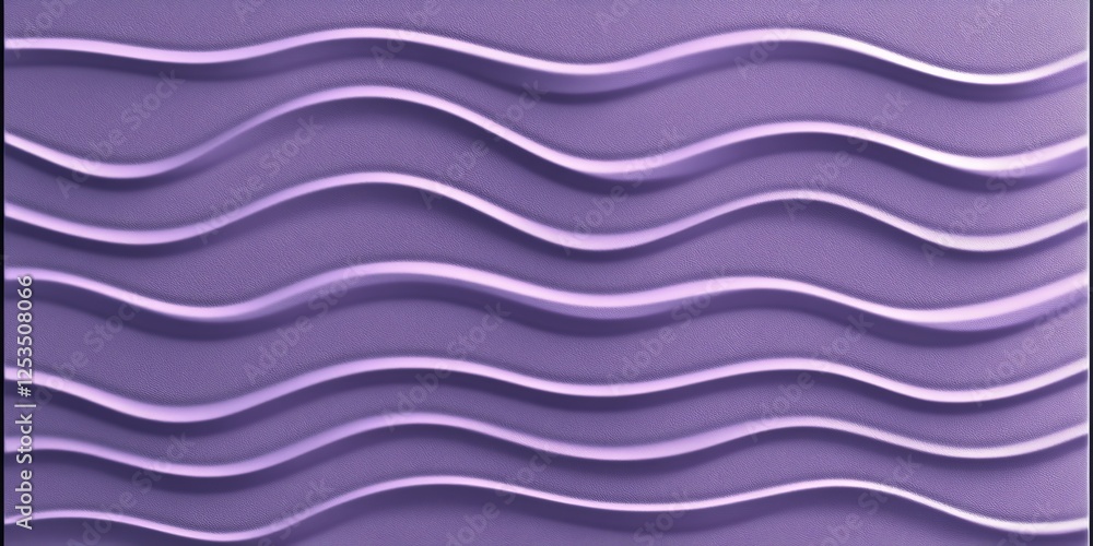 Poster seamless pastel periwinkle 3d low profile delicate gentle light wave texture pattern background