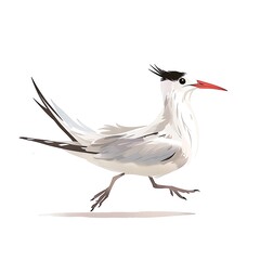 Obraz premium there is a bird that is walking on the ground