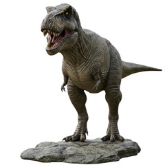 Fototapeta premium Tyrannosaurus Rex on white background