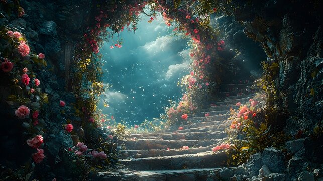 Orpheus depicted in Photorealism set in Underworld evoking a Ethereal mood illuminated by Moonlit with a Action shot hyper-detailed vibrant colors intricate details