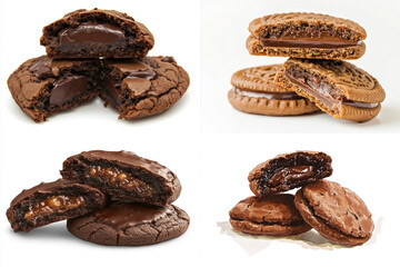 Dark Chocolate Biscuits Assortment