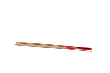 Incense on white background