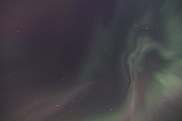 Aurora over the Qu'Appelle Valley at Fairy Hill, Saskatchewan.