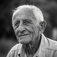 portrait of an old man