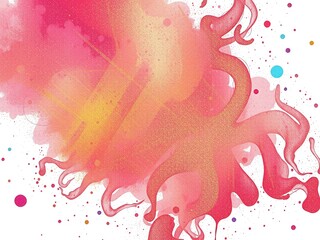 Fototapeta premium Luminescent Nebula in Motion: Abstract Spray Paint Texture