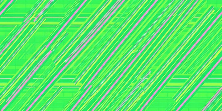 Parallel Lines of Spring: Vibrant and Serene