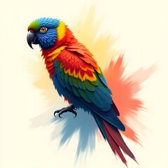 Obraz premium blue and yellow macaw