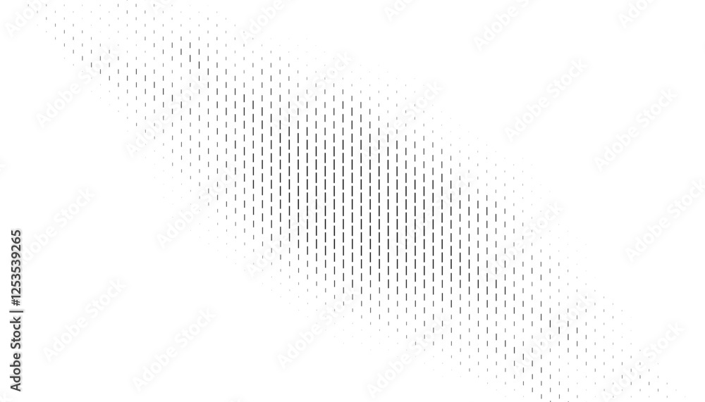 Poster black and white smooth transition pattern of stripes. make halftone effect for sporty background and