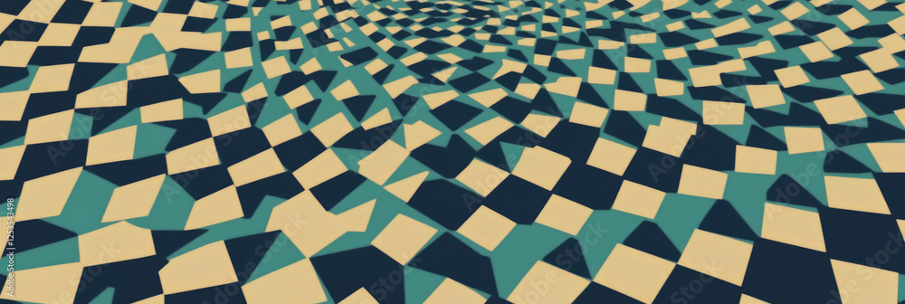 Poster Spiral pattern of triangles creates dynamic background for modern design projects