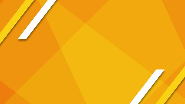 オレンジと黄色のラインの幾何学模様の背景