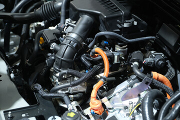 Engine for driving hybrid cars. Energy-saving cars.