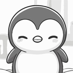 cartoon character pinguin cartoon