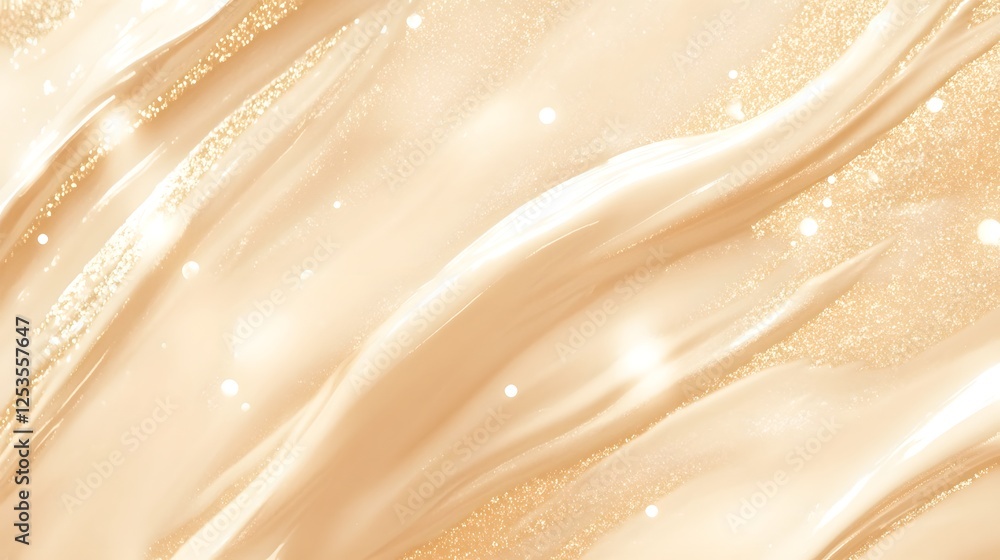 Poster captivating abstract background with a mesmerizing metallic texture shimmering glitter and a glamoro