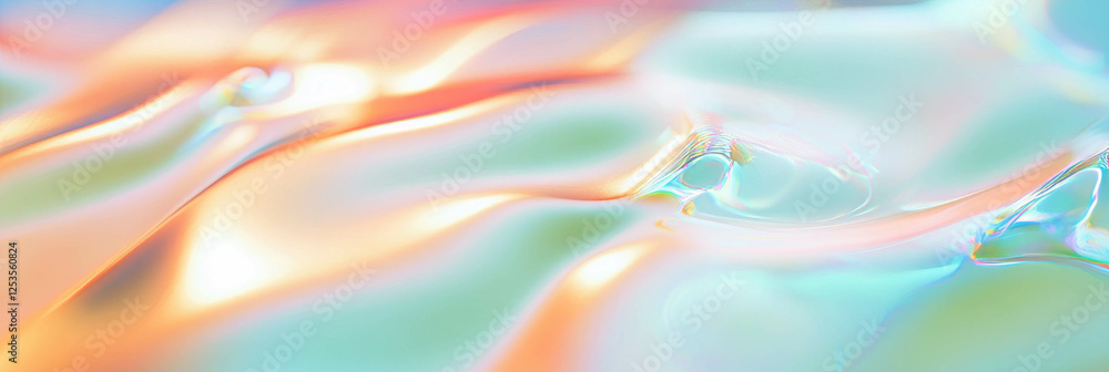 Poster dynamic abstract design with swirling lines and vibrant colors suggesting movement and energy