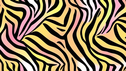 Zebra's Embrace: Interlocking Stripes in Perfect Harmony