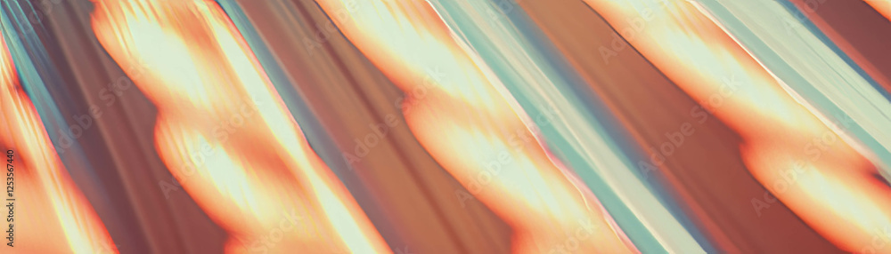 Aufkleber distinct ridges and shadows of corrugated cardboard with bright background for visual appeal