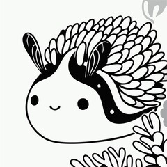 vector illustration of abstract background coloring