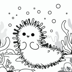 Abstract background cartoon