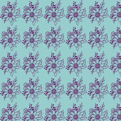 seamless floral background