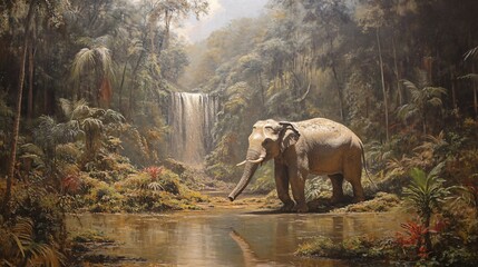 Sumatran elephant, endangered species
