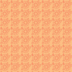 seamless pattern with flowers