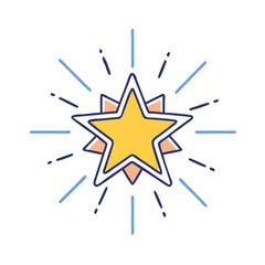starburst energy and enthusiasm icon