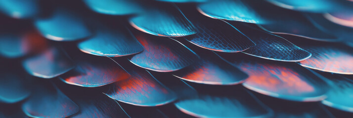 Obraz premium Hand-drawn snake skin with wavy lines and elongated scales for creative background design
