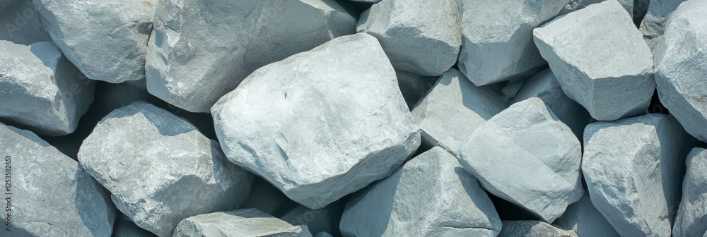 Aufkleber light silver cement wall texture on smooth white background for modern design applications