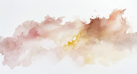 Abstract watercolor art background template. brown red brown and orange watercolor backdrop empty space for text, banner, presentation or product display graphic design © lukulo
