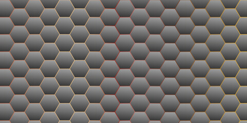  Abstract background with lines  white black red and colorful texture background  hexagon abstract background. Surface polygon pattern with glowing hexagon paper texture and futuristic business.