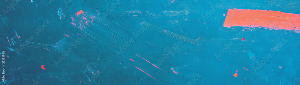 Aufkleber Scratched cement surface with random lines and a bright background for creative projects