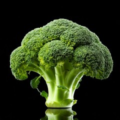 br&oacute;coli fresco, sin fondo.fotograf&iacute;a vegetal